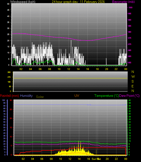 24 Hour Graph for Day 11