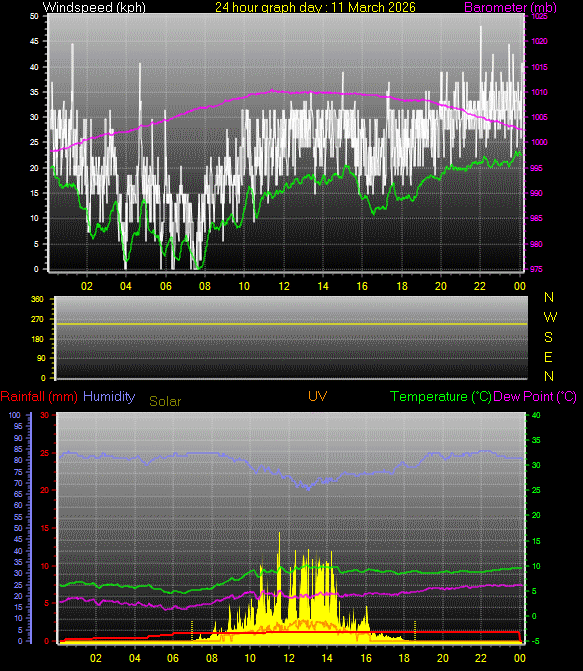 24 Hour Graph for Day 11